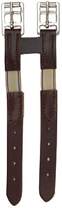 Perri's Leather Girth Extender with Elastic